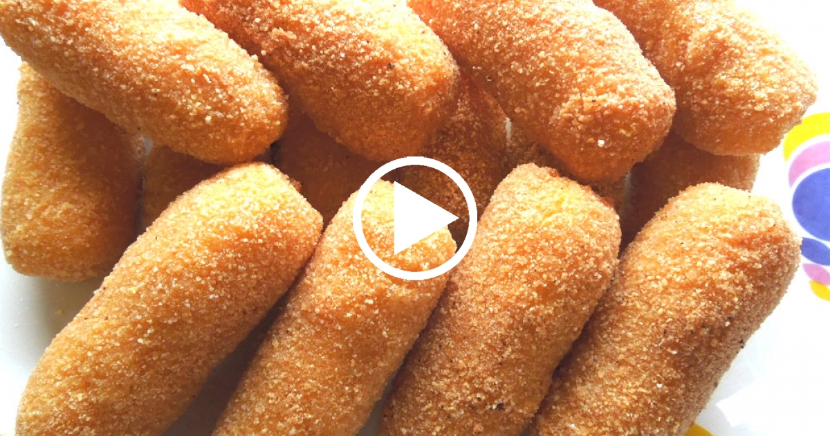 Comida Cubana: Mira cómo se hacen las croquetas de jamón (Video-Receta) -  CubaConecta ??